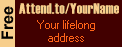 Your free lifelong address